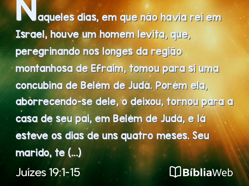Juízes 19:1-15 em imagem para compartilhar
