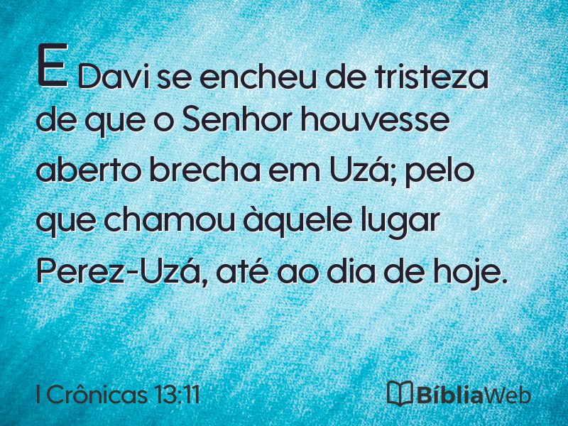 I Crônicas 13:11 em imagem para compartilhar
