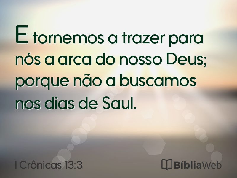 I Crônicas 13:3 em imagem para compartilhar