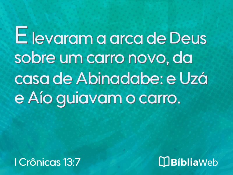 I Crônicas 13:7 em imagem para compartilhar