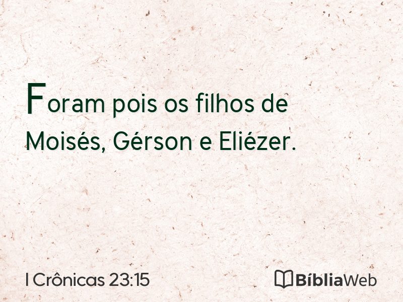 I Crônicas 23:15 em imagem para compartilhar