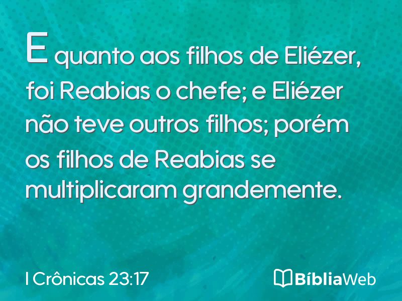 I Crônicas 23:17 em imagem para compartilhar