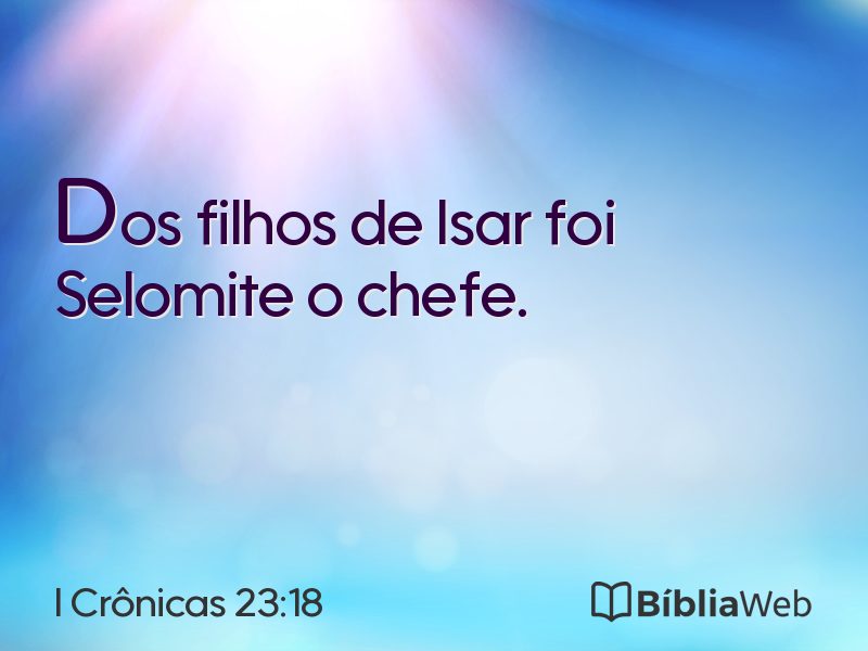 I Crônicas 23:18 em imagem para compartilhar