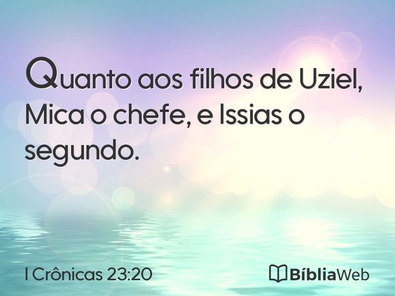 I Crônicas 23:20 em imagem para compartilhar