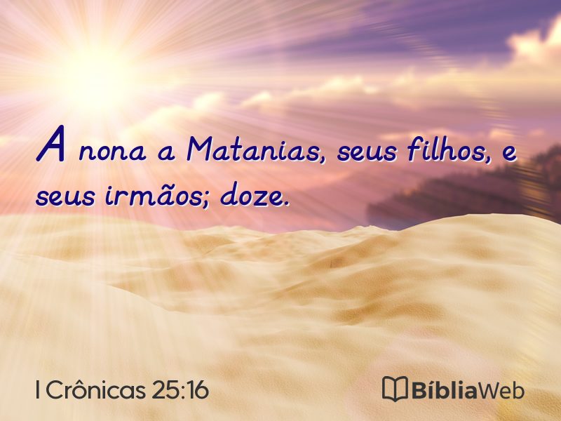 I Crônicas 25:16 em imagem para compartilhar