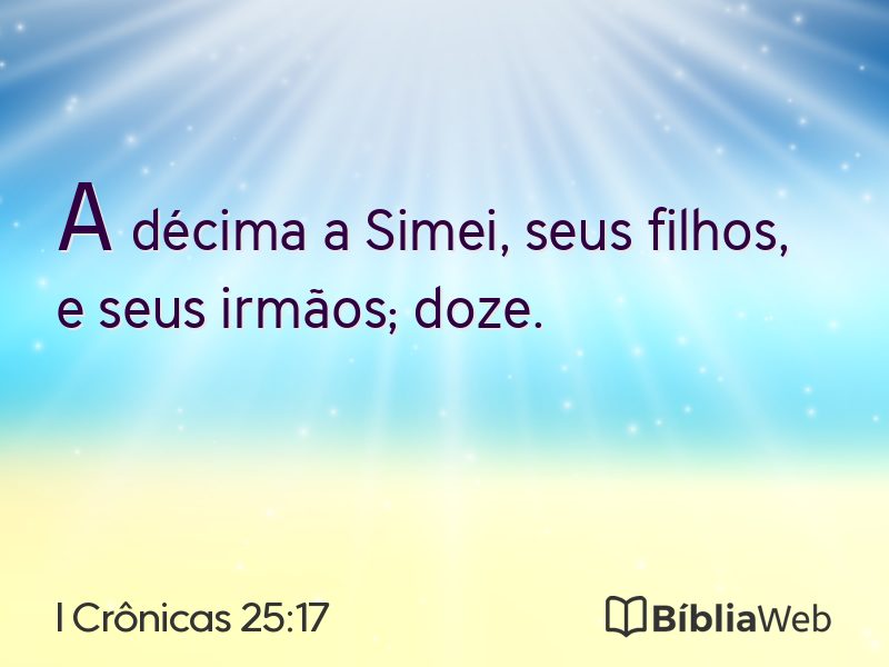 I Crônicas 25:17 em imagem para compartilhar