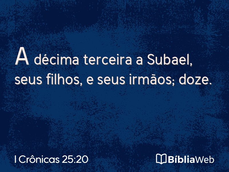 I Crônicas 25:20 em imagem para compartilhar