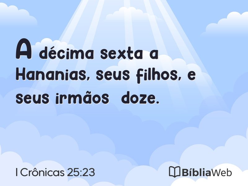 I Crônicas 25:23 em imagem para compartilhar