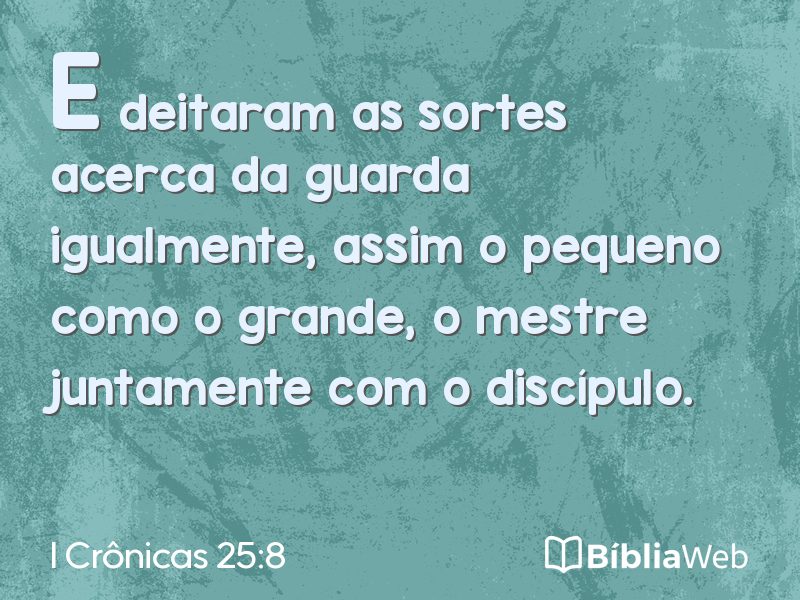 I Crônicas 25:8 em imagem para compartilhar
