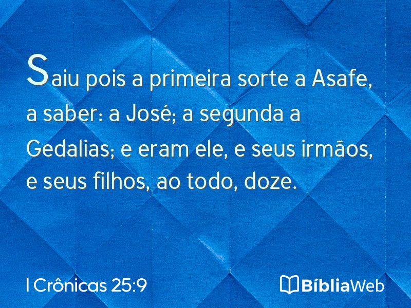 I Crônicas 25:9 em imagem para compartilhar