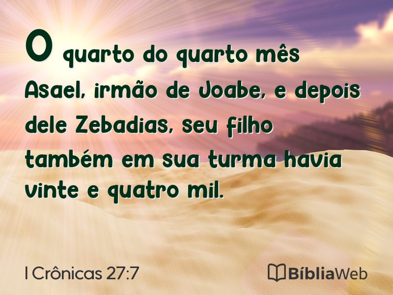 I Crônicas 27:7 em imagem para compartilhar