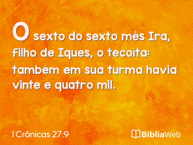 I Crônicas 27:9 em imagem para compartilhar
