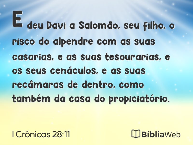 I Crônicas 28:11 em imagem para compartilhar