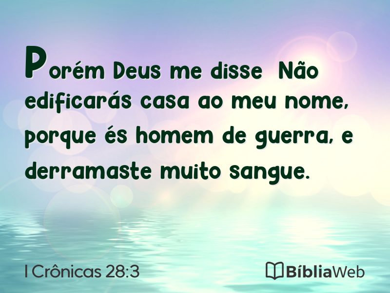 I Crônicas 28:3 em imagem para compartilhar