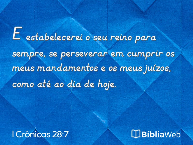 I Crônicas 28:7 em imagem para compartilhar