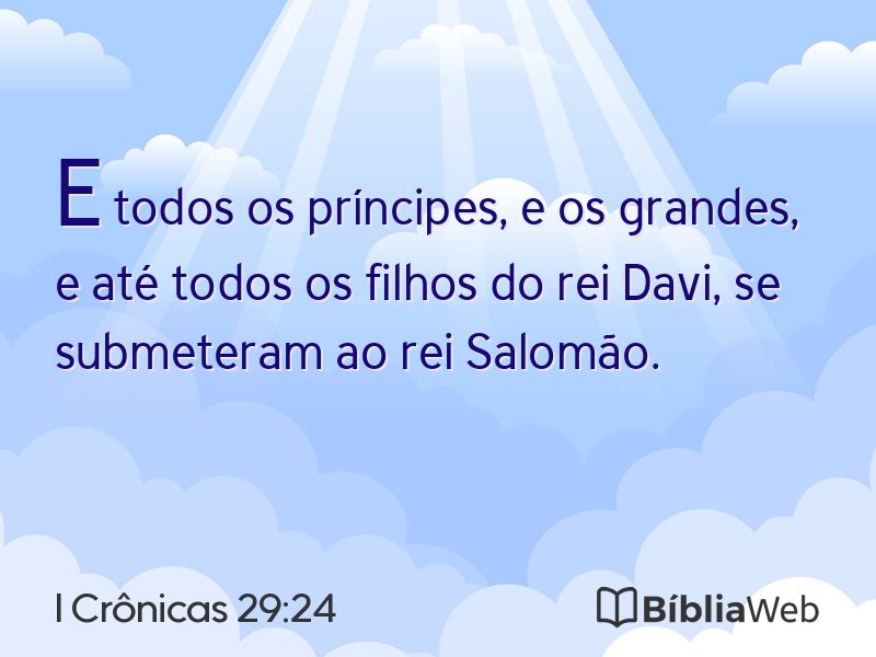 I Crônicas 29:24 em imagem para compartilhar