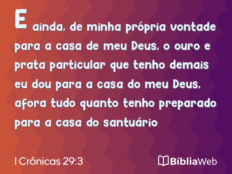 I Crônicas 29:3 em imagem para compartilhar