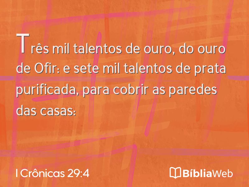 I Crônicas 29:4 em imagem para compartilhar