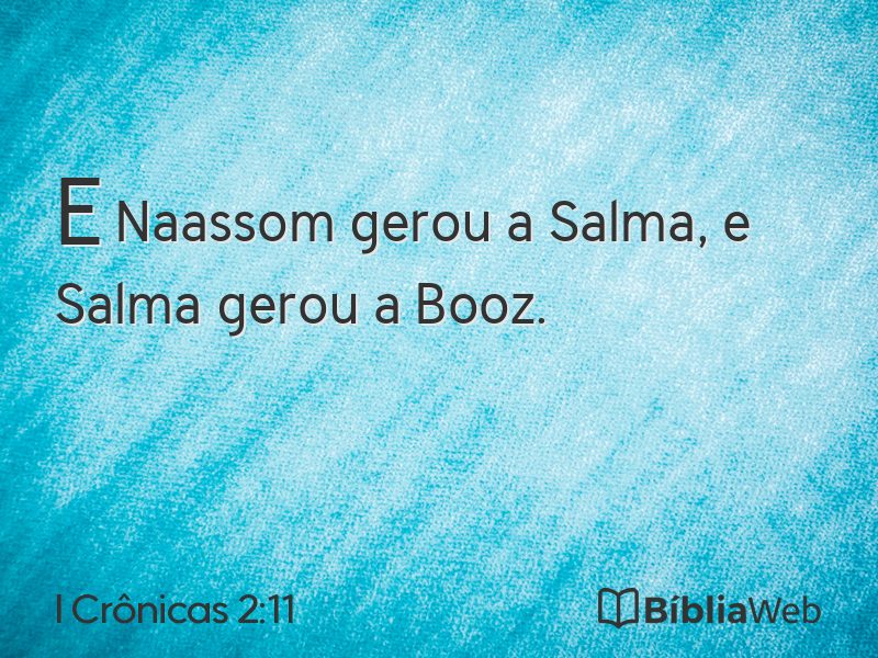 I Crônicas 2:11 em imagem para compartilhar