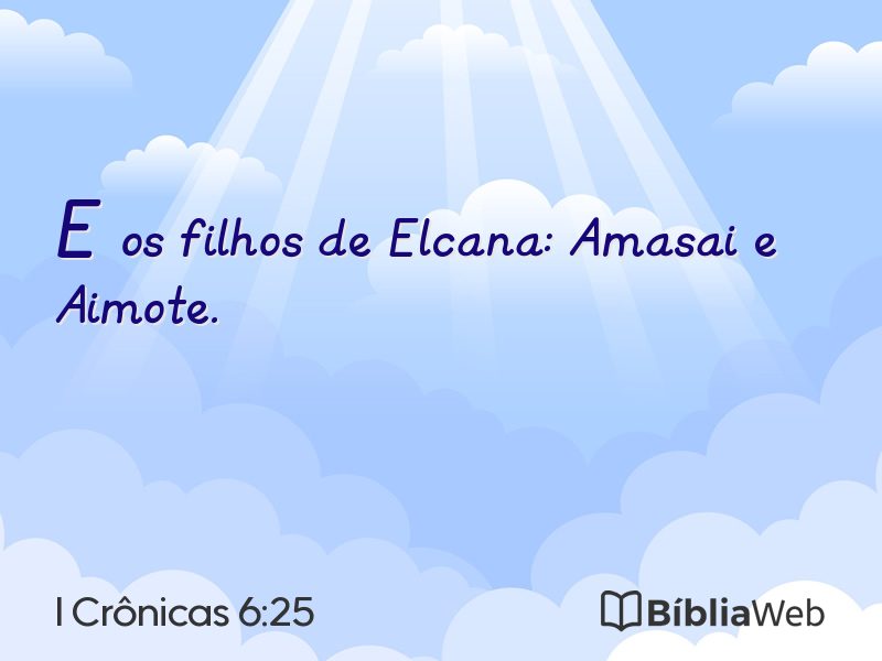 I Crônicas 6:25 em imagem para compartilhar