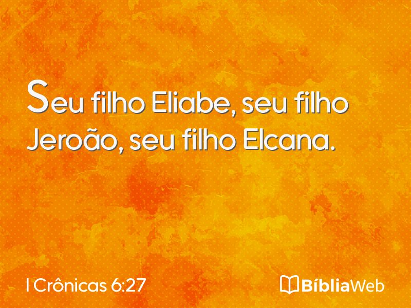 I Crônicas 6:27 em imagem para compartilhar