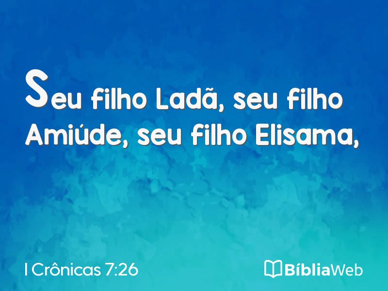 I Crônicas 7:26 em imagem para compartilhar