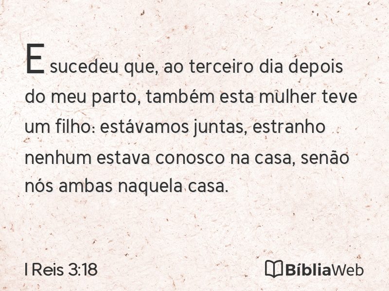 I Reis 3:18 em imagem para compartilhar