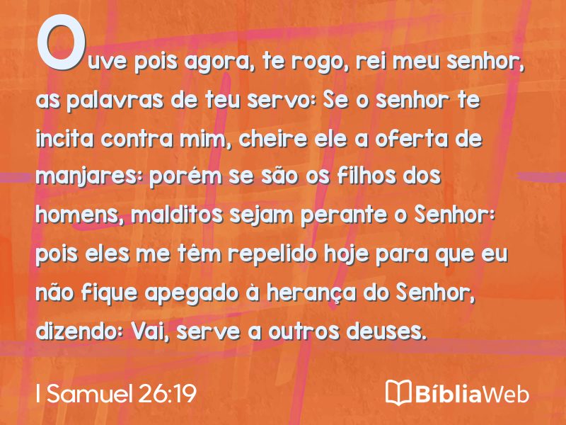 I Samuel 26:19 em imagem para compartilhar