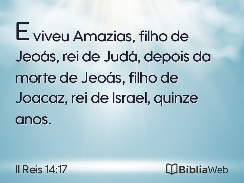 II Reis 14:17 em imagem para compartilhar