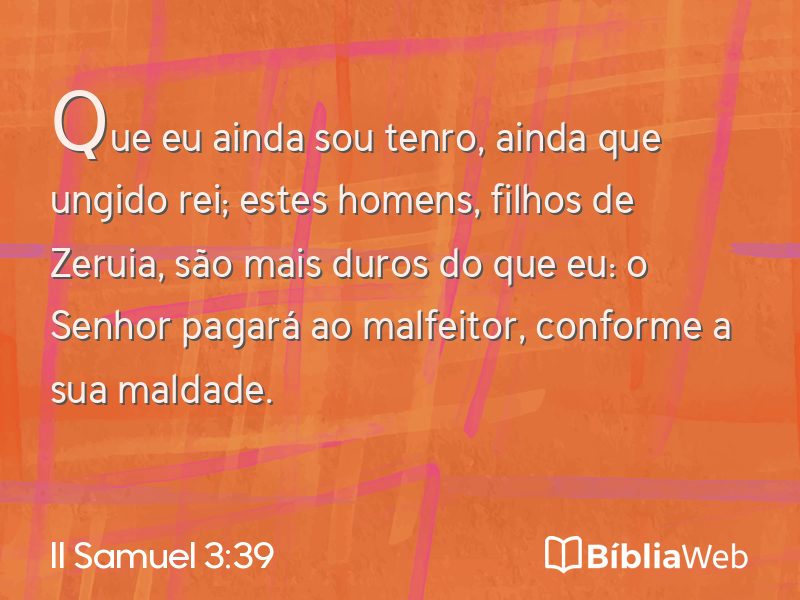 II Samuel 3:39 em imagem para compartilhar