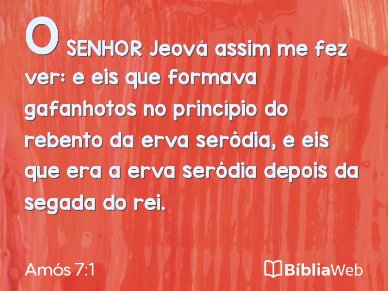 Amós 7:1 em imagem para compartilhar
