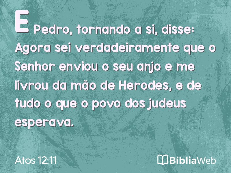 Atos 12:11 em imagem para compartilhar
