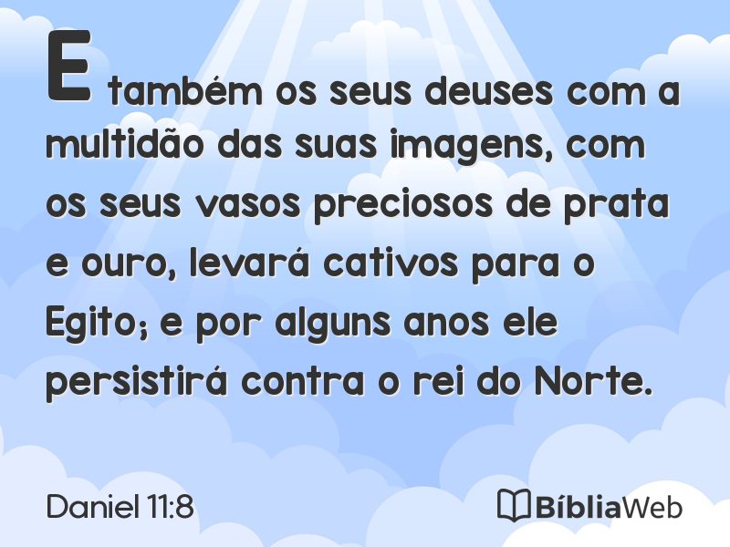 Daniel 11:8 em imagem para compartilhar