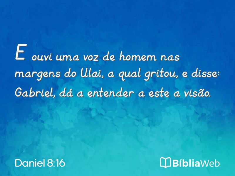 Daniel 8:16 em imagem para compartilhar