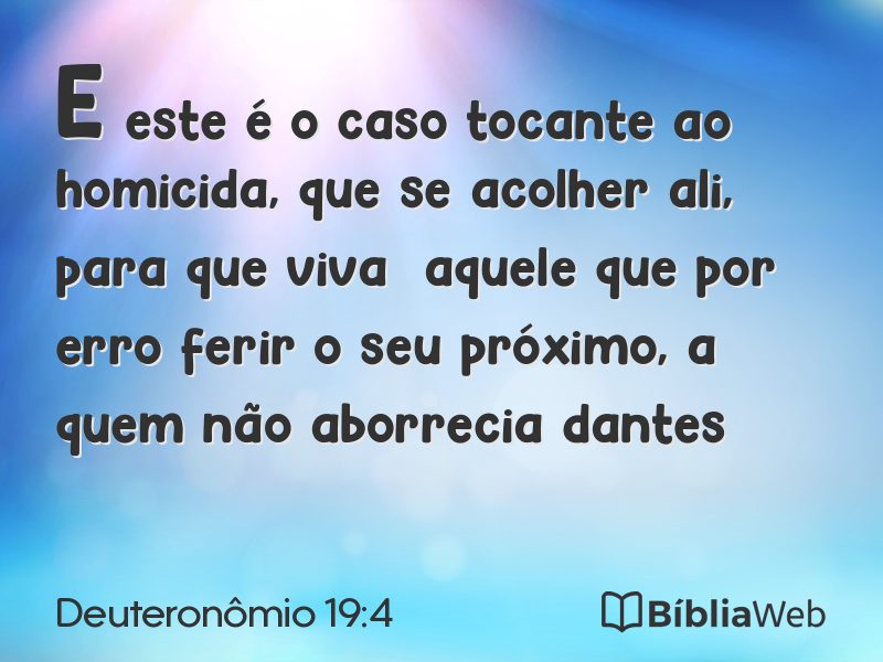 Deuteronômio 19:4 em imagem para compartilhar