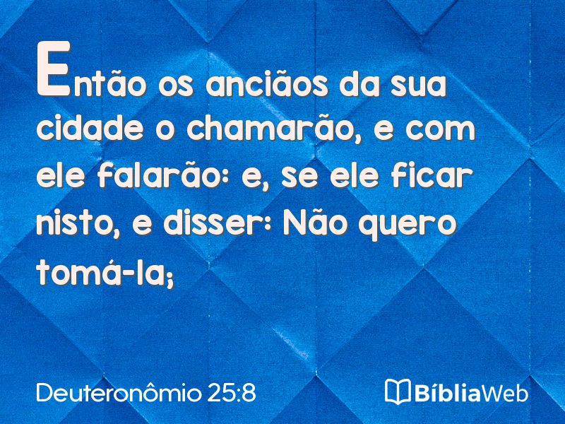 Deuteronômio 25:8 em imagem para compartilhar