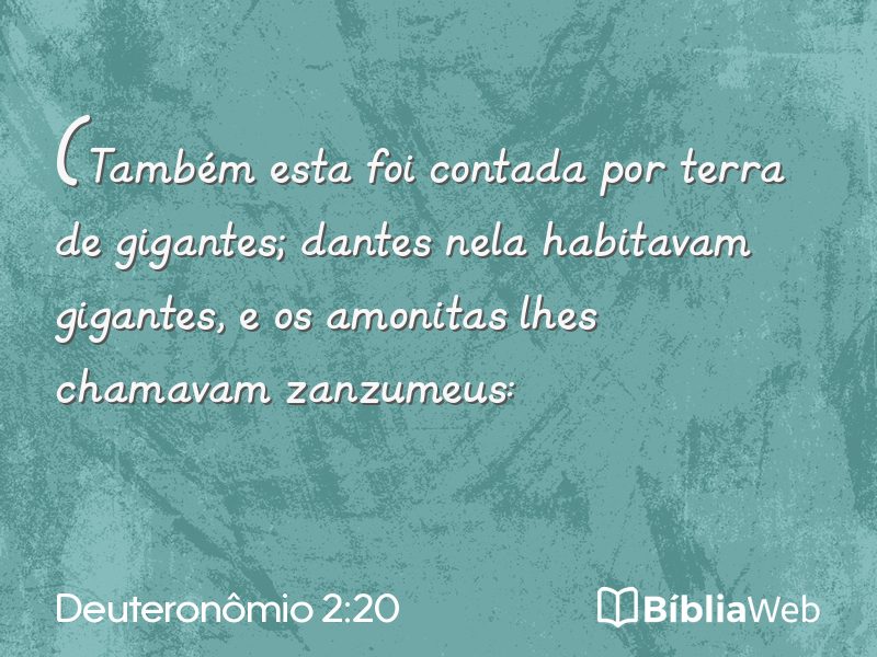 Deuteronômio 2:20 em imagem para compartilhar