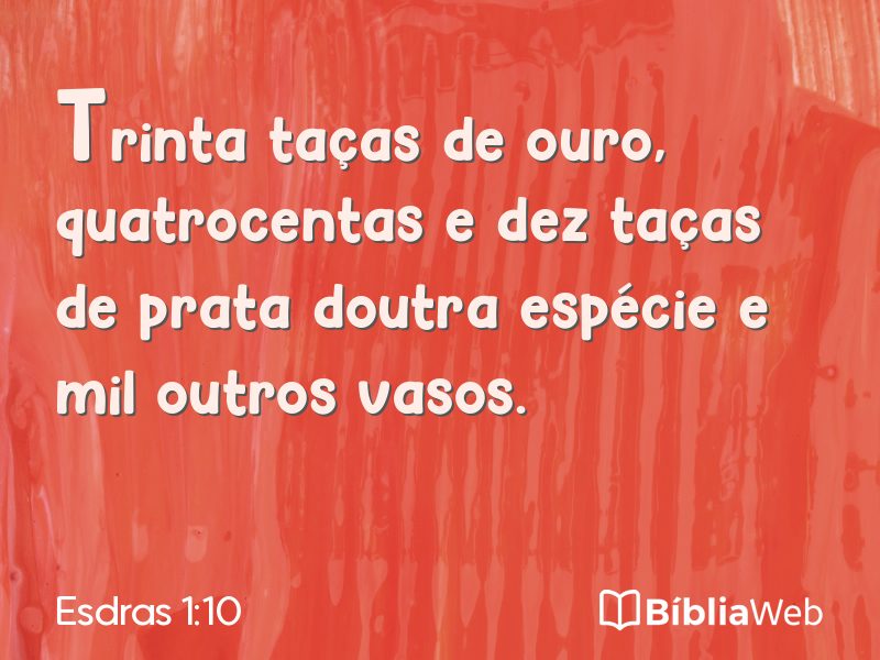 Esdras 1:10 em imagem para compartilhar
