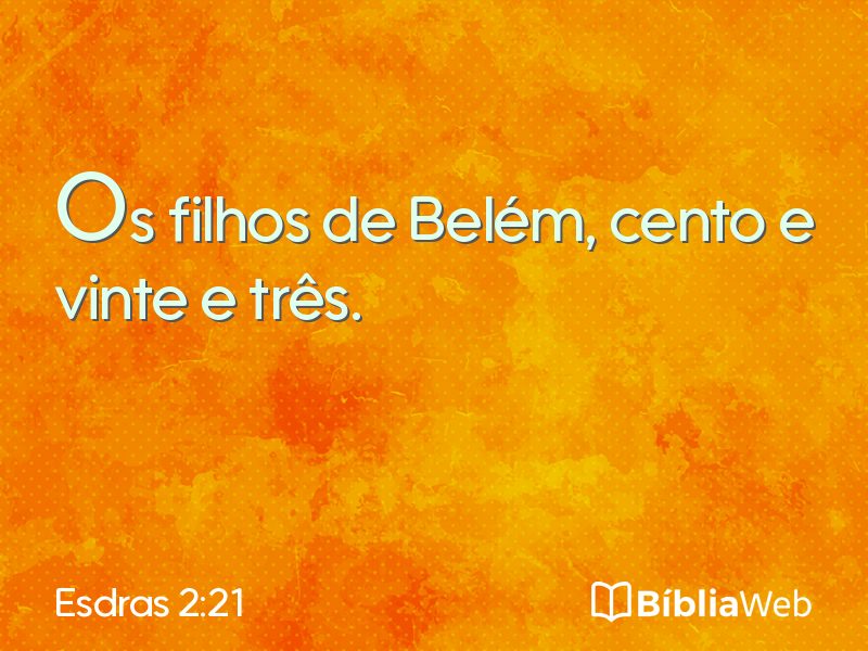 Esdras 2:21 em imagem para compartilhar
