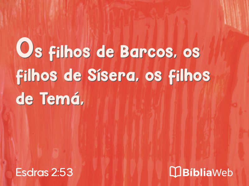Esdras 2:53 em imagem para compartilhar