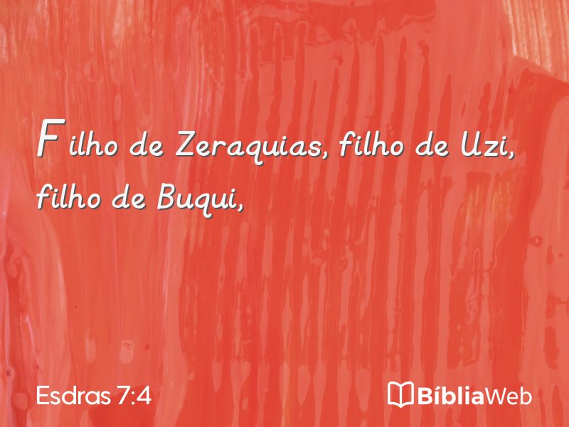 Esdras 7:4 em imagem para compartilhar