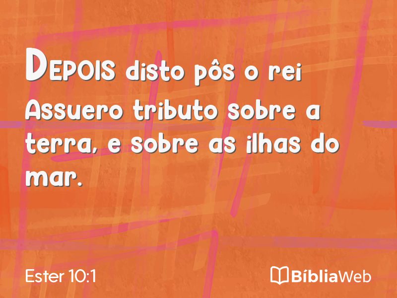 Ester 10:1 em imagem para compartilhar