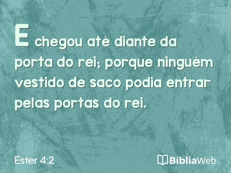 Ester 4:2 em imagem para compartilhar