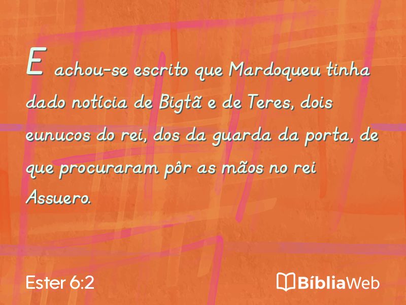 Ester 6:2 em imagem para compartilhar
