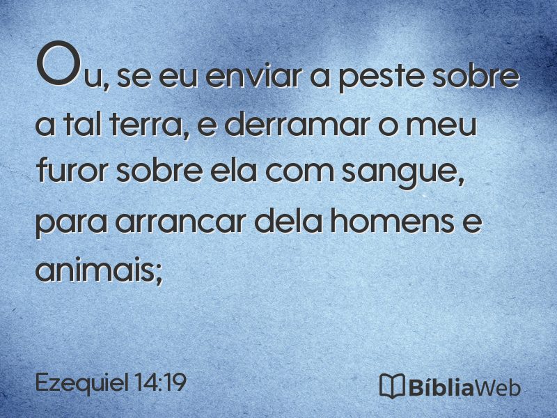Ezequiel 14:19 em imagem para compartilhar