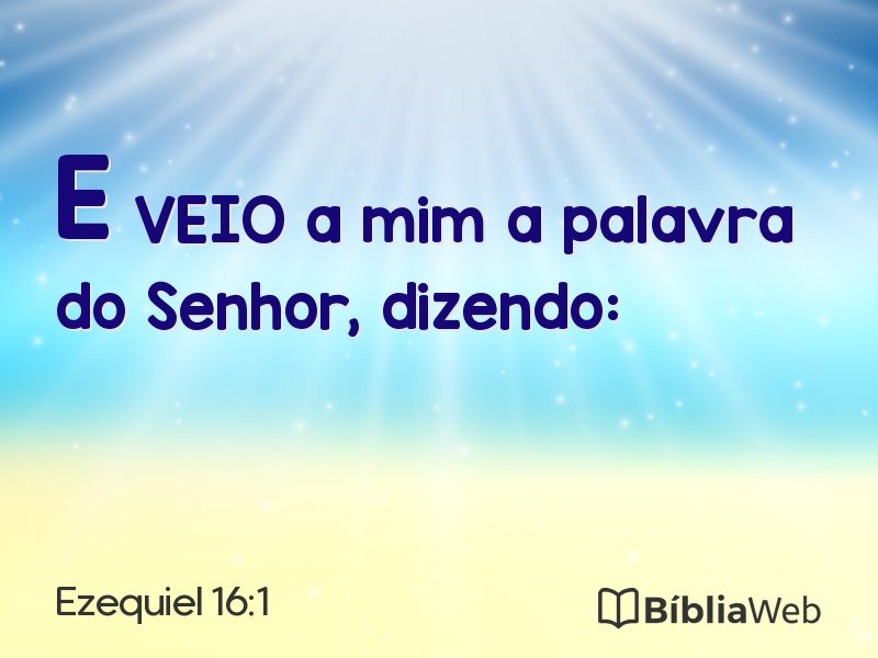 Ezequiel 16:1 em imagem para compartilhar