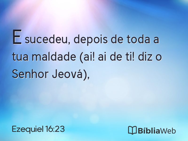 Ezequiel 16:23 em imagem para compartilhar