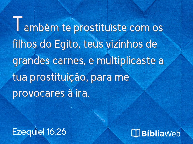 Ezequiel 16:26 em imagem para compartilhar