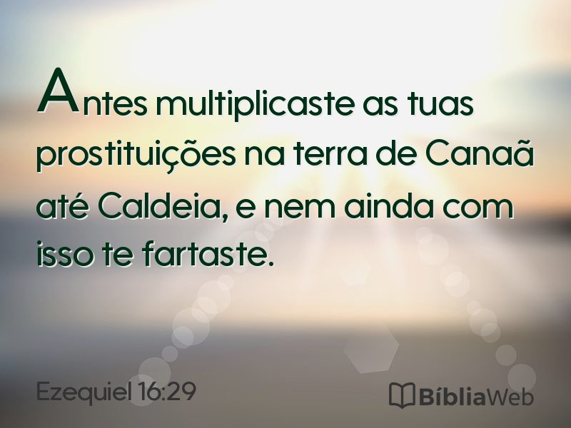 Ezequiel 16:29 em imagem para compartilhar