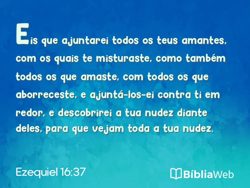 Ezequiel 16:37 em imagem para compartilhar